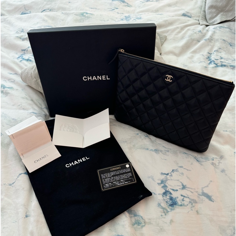 Large Chanel Pouch authentic